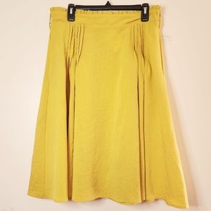 Belle Poque Yellow skirt with pockets